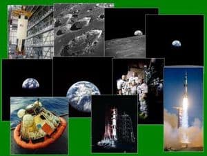 NASA Apollo 8 Mission Pack (8 colour + 2 b/w photos)