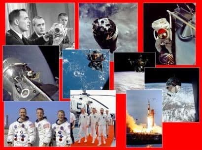 NASA Apollo 9 Mission Pack 9 colour 1 b/w photos