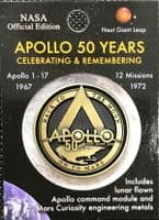 NASA Apollo - Moon, Mars & Next Giant Leap Pin #2