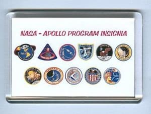 NASA Apollo Program Insignia fridge magnet