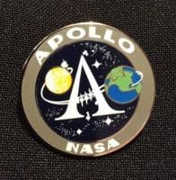 NASA Apollo Program Lapel Pin