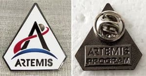 NASA Artemis Program Lapel Pin