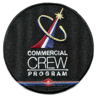 NASA Astronaut Commercial Crew International Space Station Embroidered Patch