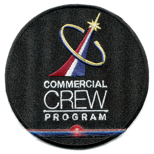 NASA Astronaut Commercial Crew International Space Station Embroidered Patch