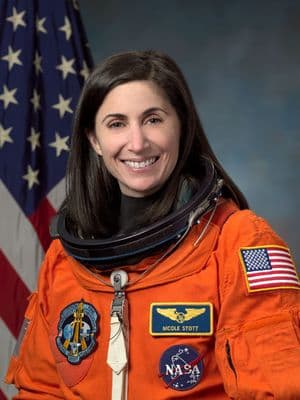 NASA Astronaut Nicole P. Stott Full Colour Portrait