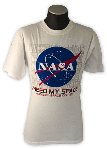 NASA - I Need My Space T-Shirt Adult Large L