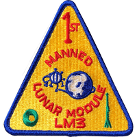 NASA LM-3 (Lunar Module-3, Spider) Patch