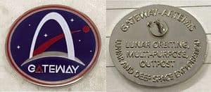 NASA Lunar Gateway, Lunar Orbital Platform Lapel Pin