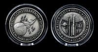 NASA Rocket Flown Constellation Program Medallion