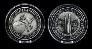 NASA Rocket Flown Constellation Program Medallion