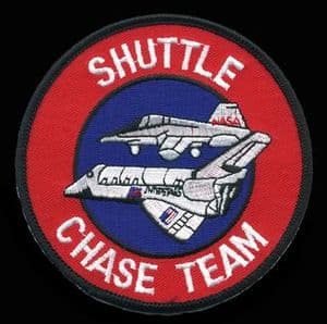 NASA Space Shuttle Chase Team Embroidered Patch