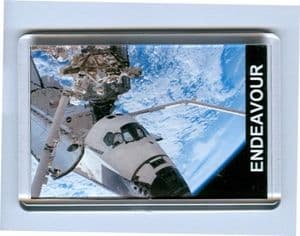NASA Space Shuttle Endeavour Fridge Magnet