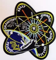 NASA STS-134 Endeavour Embroidered Mission Patch