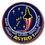 NASA STS-35 Columbia Embroidered Space Shuttle Mission Patch