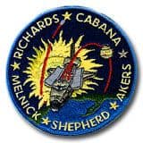 NASA STS-41 Discovery Embroidered Space Shuttle Mission Patch