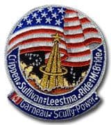 NASA STS-41G Challenger Embroidered Space Shuttle Mission Patch