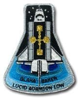 NASA STS-43 Atlantis Embroidered Space Shuttle Mission Patch