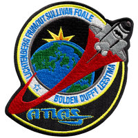 NASA STS-45 Atlantis Embroidered Space Shuttle Mission Patch