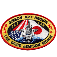 NASA STS-47 Endeavour Embroidered Space Shuttle Mission Patch