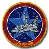 NASA STS-5 Columbia Embroidered Space Shuttle Mission Patch