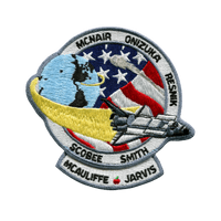 NASA STS-51L Challenger Embroidered Space Shuttle Mission Patch