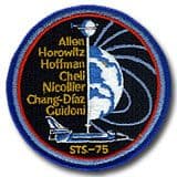NASA STS-75 Columbia Mission Patch