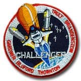 NASA STS-8 Challenger Embroidered Space Shuttle Mission Patch