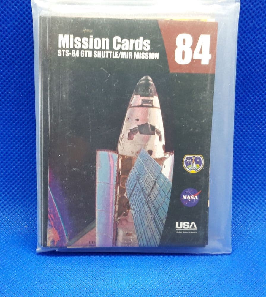 NASA STS-84 Set of 10 Space Shuttle Mission Cards