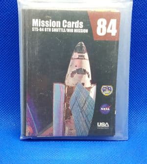 NASA STS-84 Set of 10 Space Shuttle Mission Cards