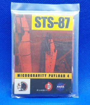NASA STS-87 Set of 10 Space Shuttle Mission Cards