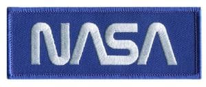 NASA Worm ALT Embroidered patch