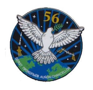 OFFICIAL NASA ISS 56 SPACE STATION PIN