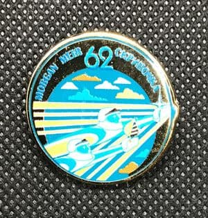 OFFICIAL NASA ISS 62 SPACE STATION PIN