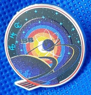 OFFICIAL NASA ISS 63 SPACE STATION PIN