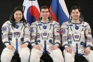 Soyuz TMA-12 Crew Portrait