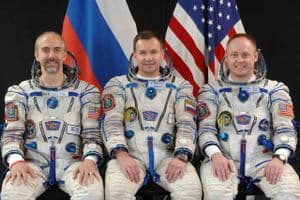 Soyuz TMA-13 Crew Portrait