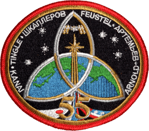 Space Station Expedition 55 Patch