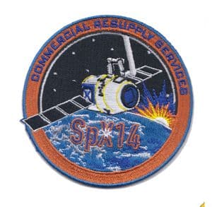 SpaceX's SPX-14 Commercial Resupply Service Patch