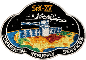SpaceX's SPX-15 Commercial Resupply Service Patch