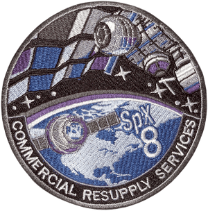 SpaceX's SPX-8 Commercial Resupply Service Patch