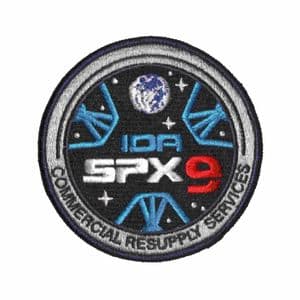 SpaceX's SPX-9 Commercial Resupply Service Patch