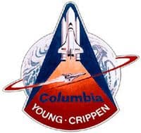 STS-1 NASA Space Shuttle Mission Lapel Pin