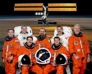 STS-100 Official NASA Crew Photograph