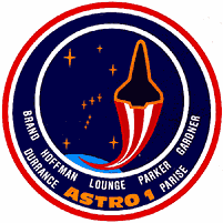 STS-35 NASA Space Shuttle Mission Lapel Pin