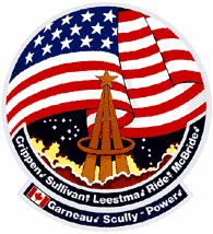STS-41G NASA Space Shuttle Mission Lapel Pin