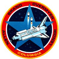 STS-5 NASA Space Shuttle Mission Lapel Pin