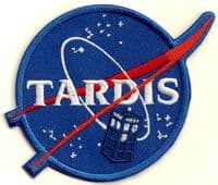 TARDIS Embroidered Patch
