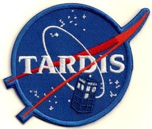 TARDIS Embroidered Patch
