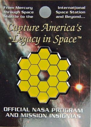 Webb Telescope Mission Lapel Pin