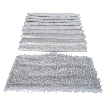 10 x Steam Cleaner Mop Cleaning Cloths Pads For Shark S3101, S3250, S3251, S3252